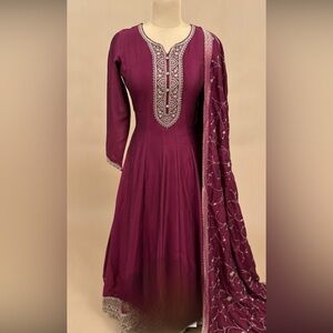 COPY - Brand new Beautiful Long maxi style Indian ethnic dress/outfit